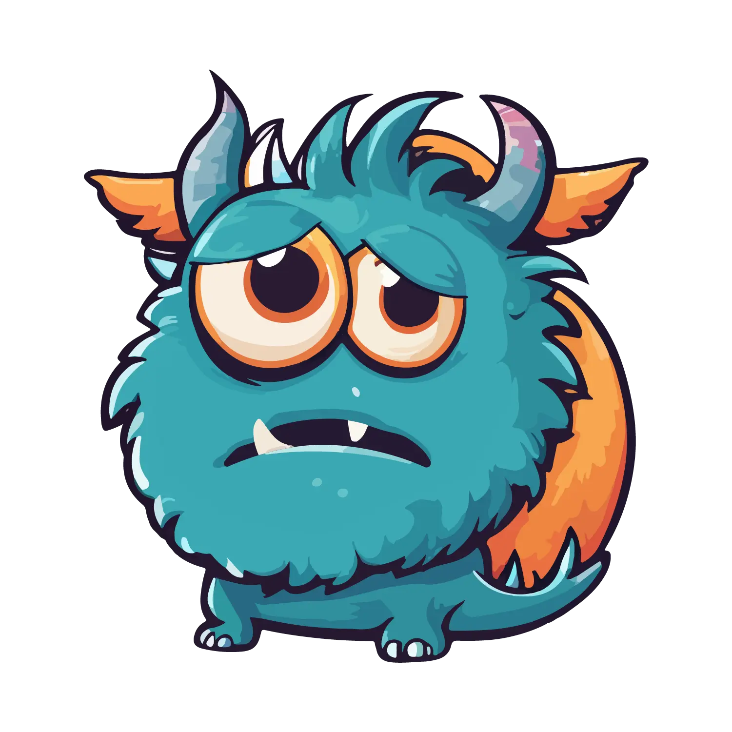 sad monster